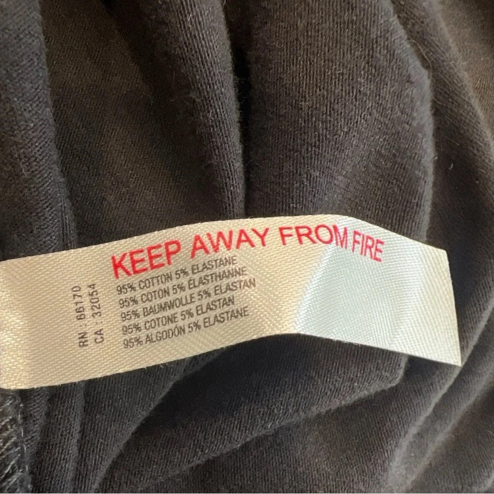 Free People Movement Hot Shot black jumpsuit oversized racerback pockets small - Picture 4 of 7